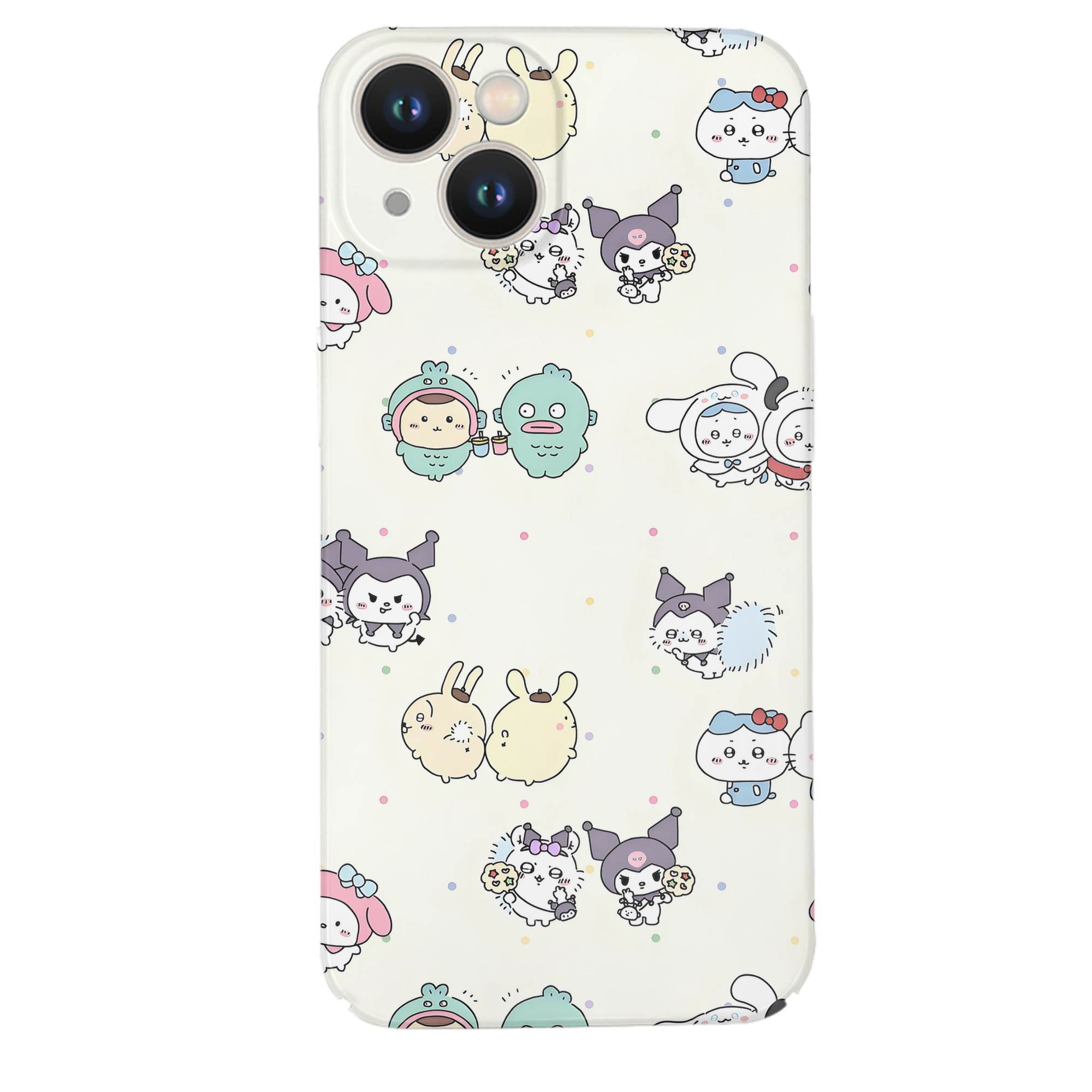 （画像用） ちいかわ Chii-kawa 【iPhone 14シリーズ対応】ハードケース